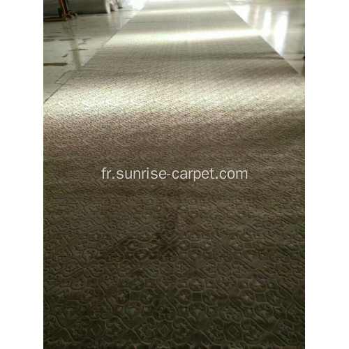 Polyester gaufrage tapis Design